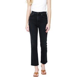 AGOLDE Pinch Waist High Rise Kick Jeans  in Realm